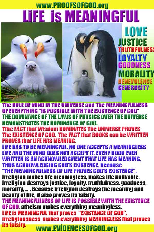 proofs of god and evidences of god